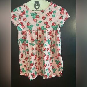 18m Wonder Nation pink dress with strawberries 🍓. Great condition!